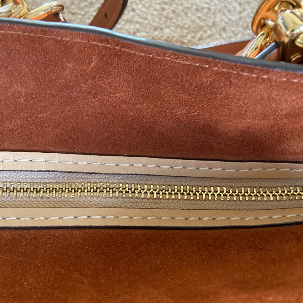 COACH Colorblock SUNRISE Dreamer Satchel BAG - Picture 6 of 7